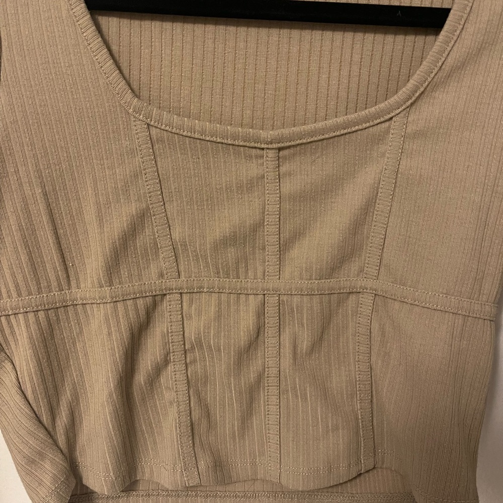 Pacsun Science Long Sleeve Bustier Top - Picture 4 of 5